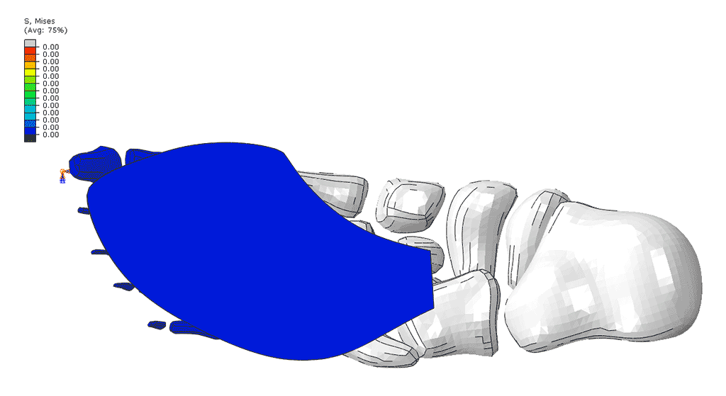 Midsole flex scenario 3